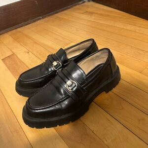 Zara women’s chunky loafers
